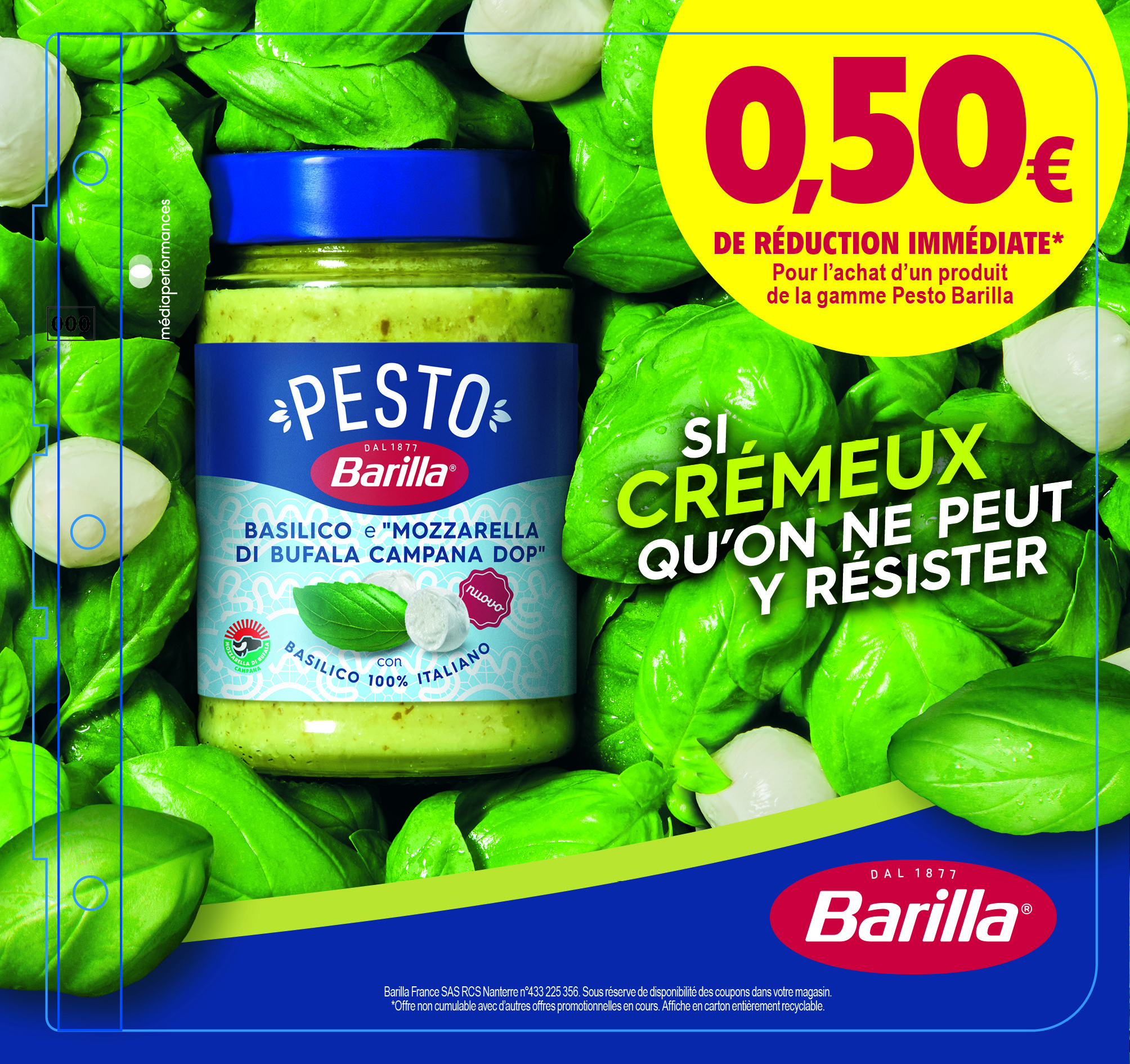 Barilla Pesto - Affiche promotionnelle