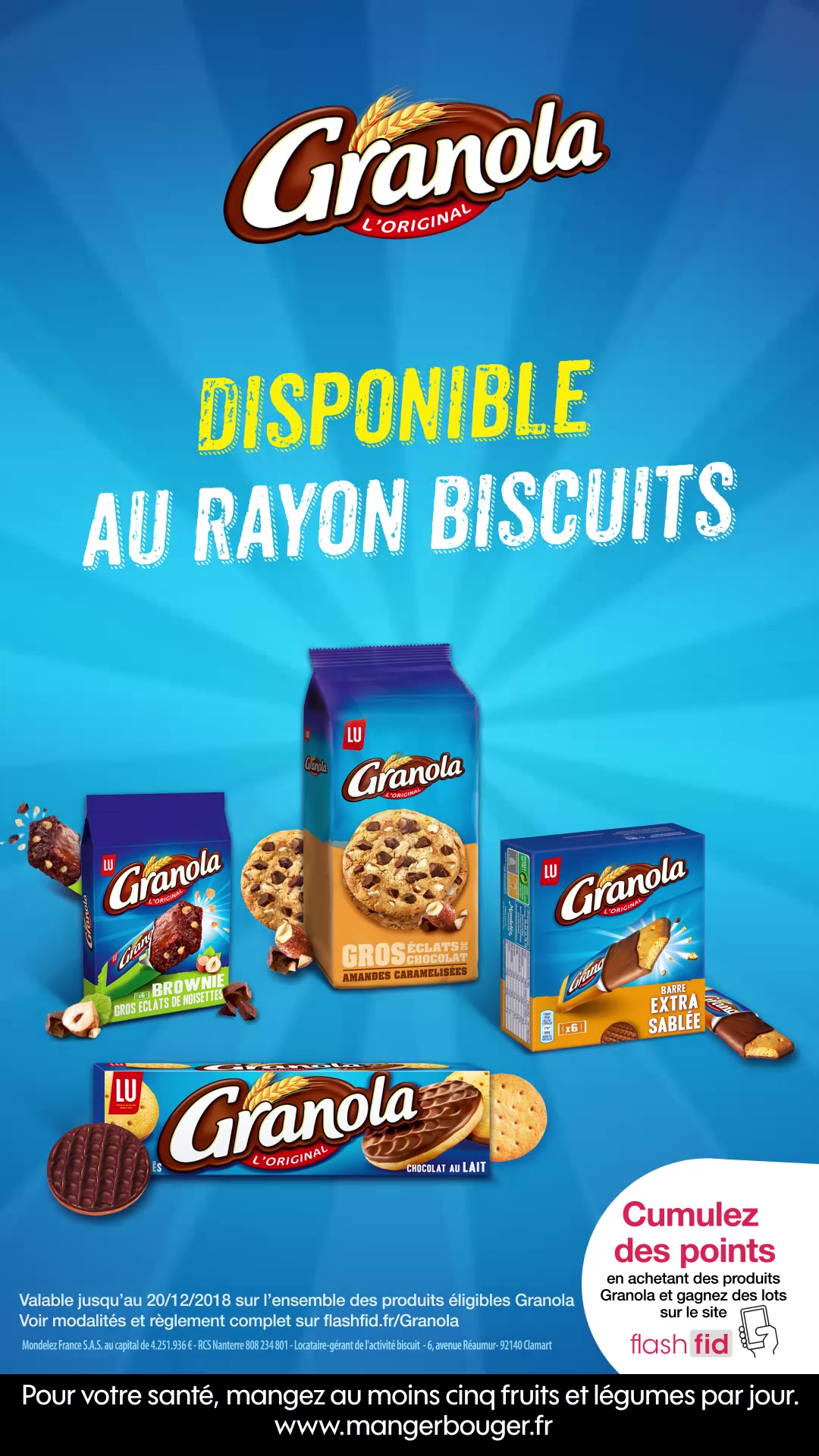 Granola - Gamme biscuits