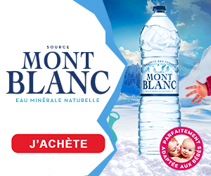 Mont Blanc - Bannière digitale