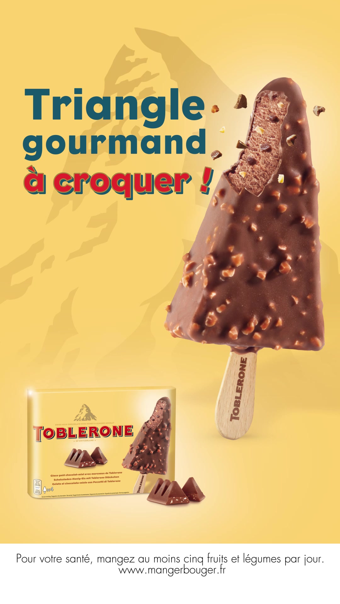 Toblerone - Glace Triangle